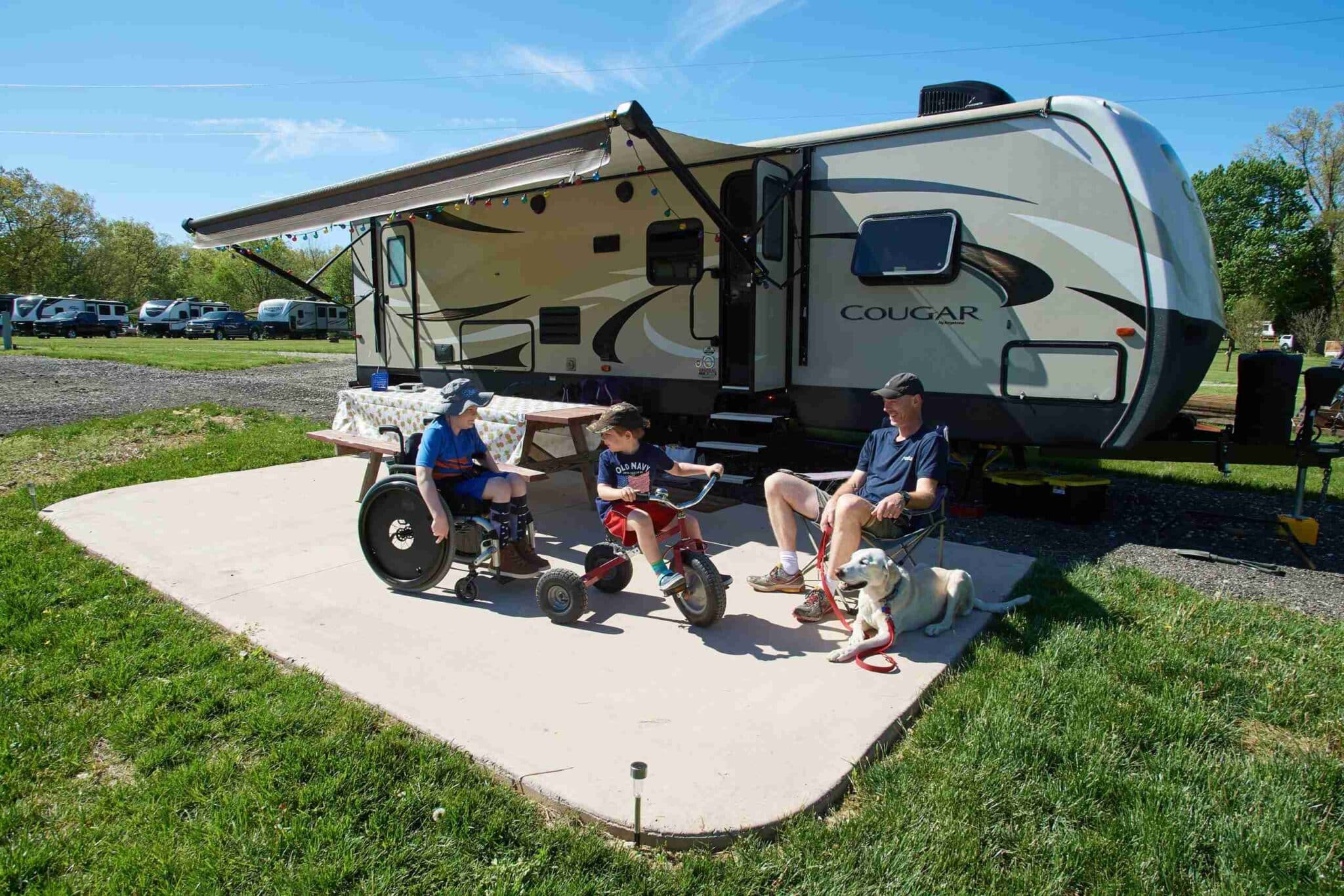 rv park near Sherrodsville ohio